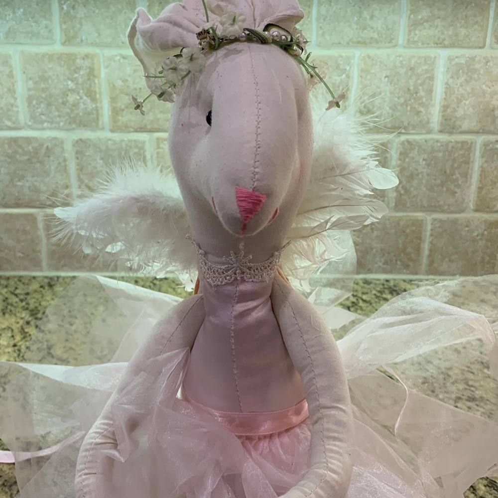 Ballerina bunny with ballet shoes